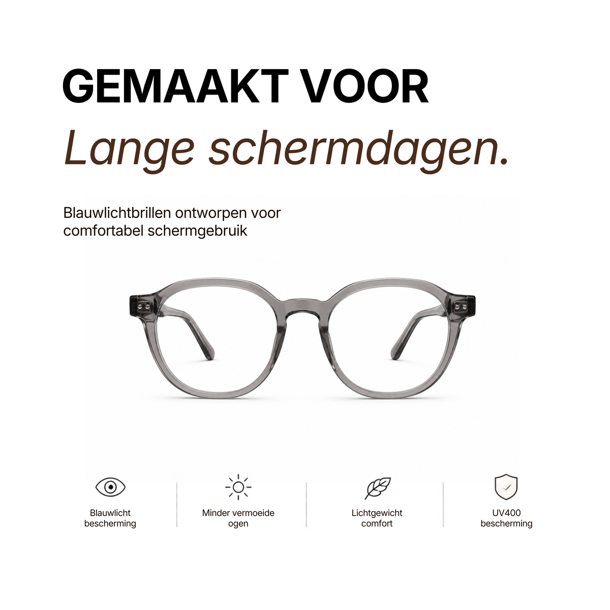 Lumen - Day Mode Blauwlichtbril